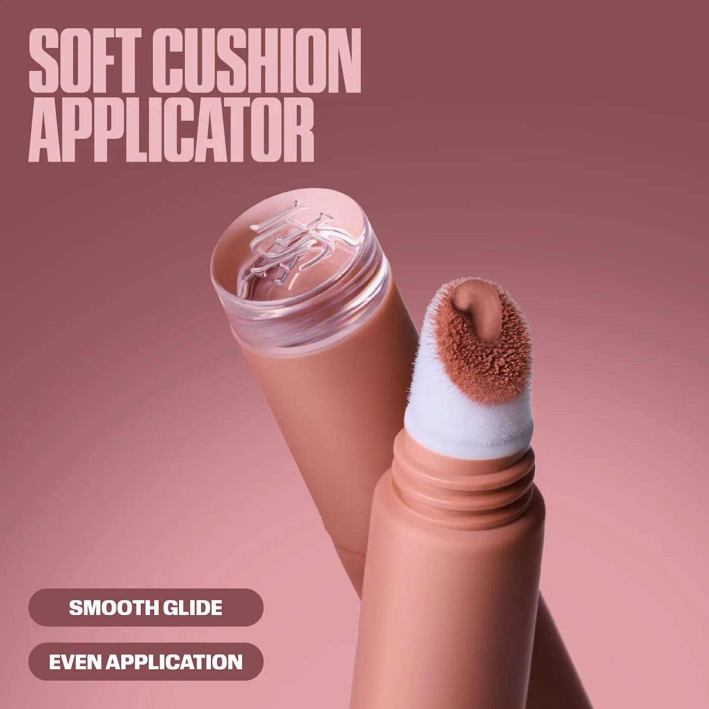 HUDA BEAUTY Liquid Matte Mousse Soft Blur Lip Cream Bombshell Pinky Brown pinky brown nude matte lip
