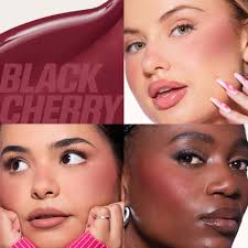 Huda Beauty Mini Baby Blush Duo Set – Strawberry Cream & Black Cherry (Dusty Rose / Burnt Berry)