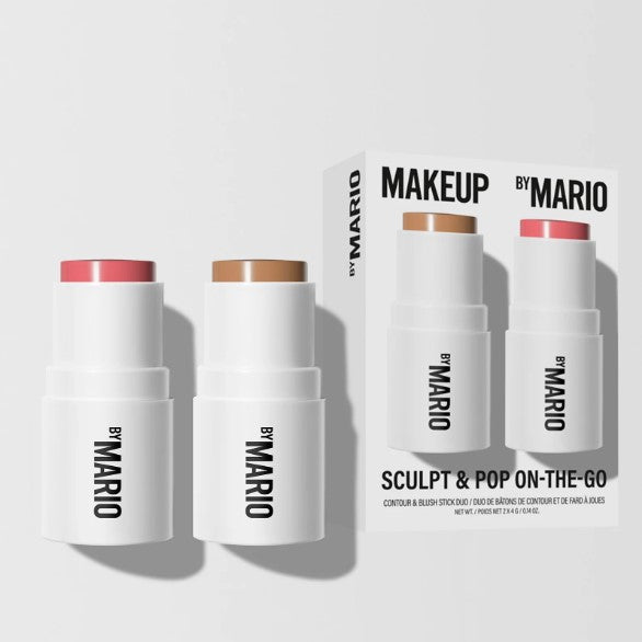 Makeup By Mario Sculpt & Pop On-The-Go -  Light Medium + Sweet Pink - The Powder Room