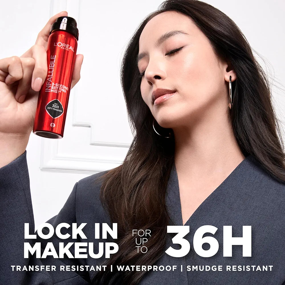 L’Oréal Paris Infallible Setting Spray 75ml new packing long lasting makeup setting spray