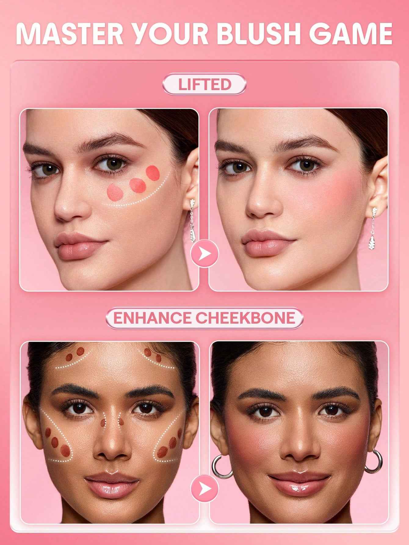 Sheglam Color Bloom Liquid Blush Matte Finish -Love Cake - The Powder Room