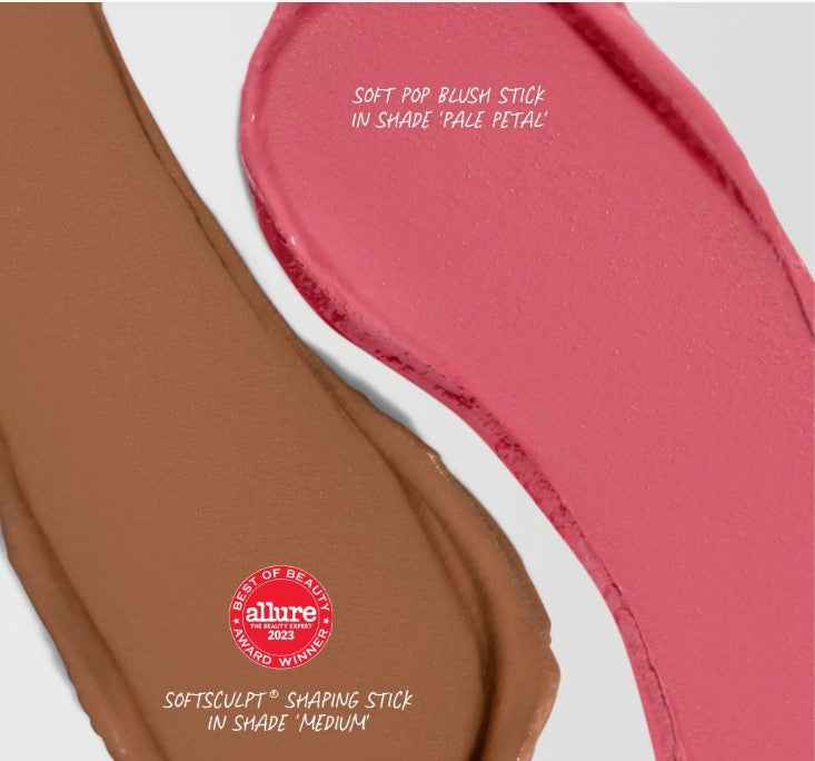 Makeup By Mario Sculpt & Pop On-The-Go - Light Medium + Sweet Pink - The Powder Room