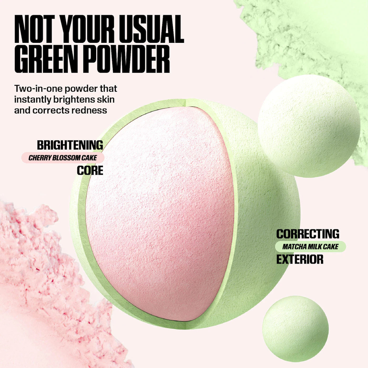 Huda Beauty Easy Bake Blurring Loose Baking & Setting Powder – Matcha Milk Cake