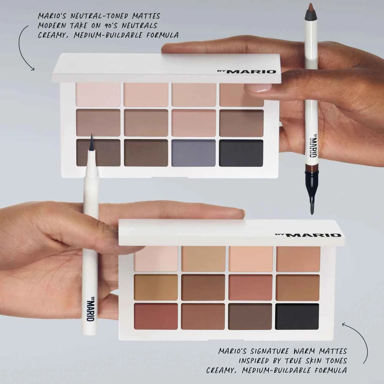 MAKEUP BY MARIO Master Matte Eyeshadow Palette: The Neutrals - The Powder Room