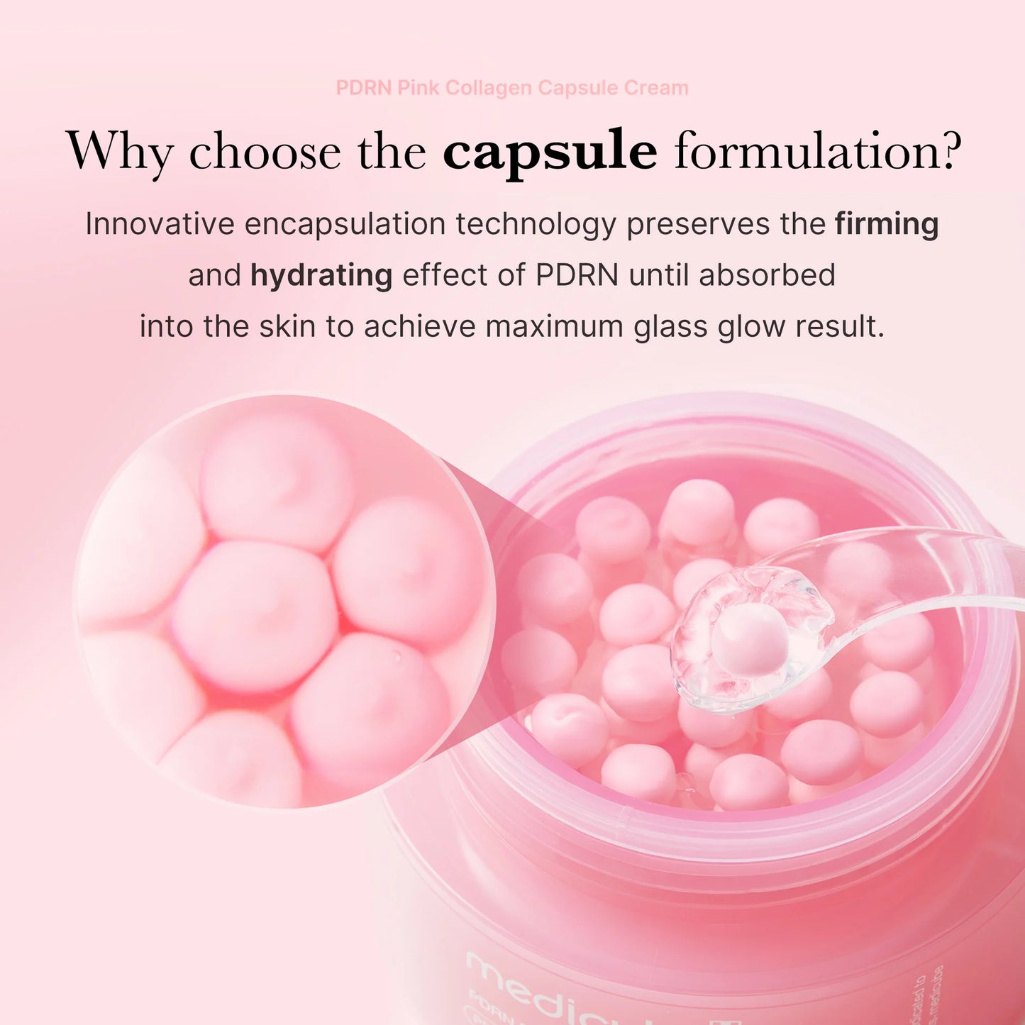 Medicube PDRN Pink Collagen Capsule Cream - 55 g - The Powder Room