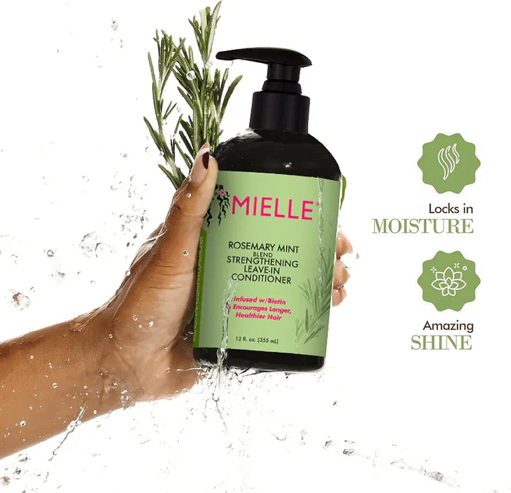 Mielle Rosemary Mint Strengthening Leave-In Conditioner - The Powder Room