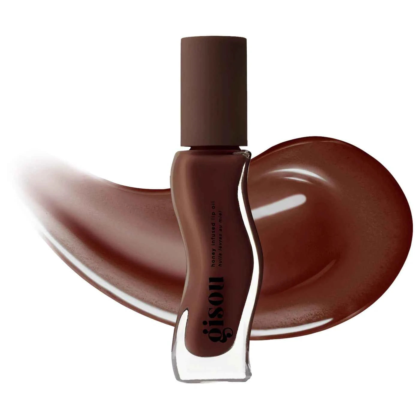 Gisou Honey Infused Hydrating Lip Oil – Milky Mocha (Milky Mocha Brown) 8ml