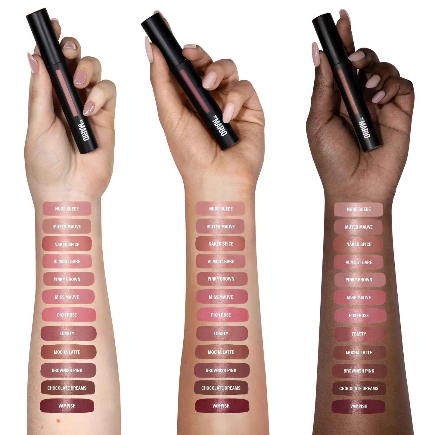 Makeup by Mario Ultra Suede Cozy Lip Creme - Miss Mauve - The Powder Room
