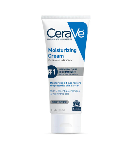 Cerave Moisturizing Cream Tube - 236 ml - The Powder Room