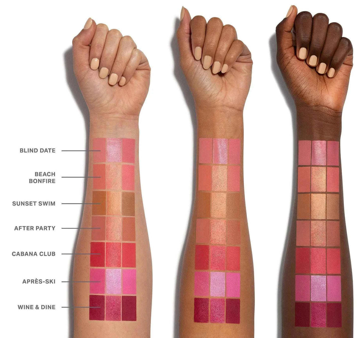 Morphe Cheek Thrills Multi-Finish Face Trio Blind Date - The Powder Room