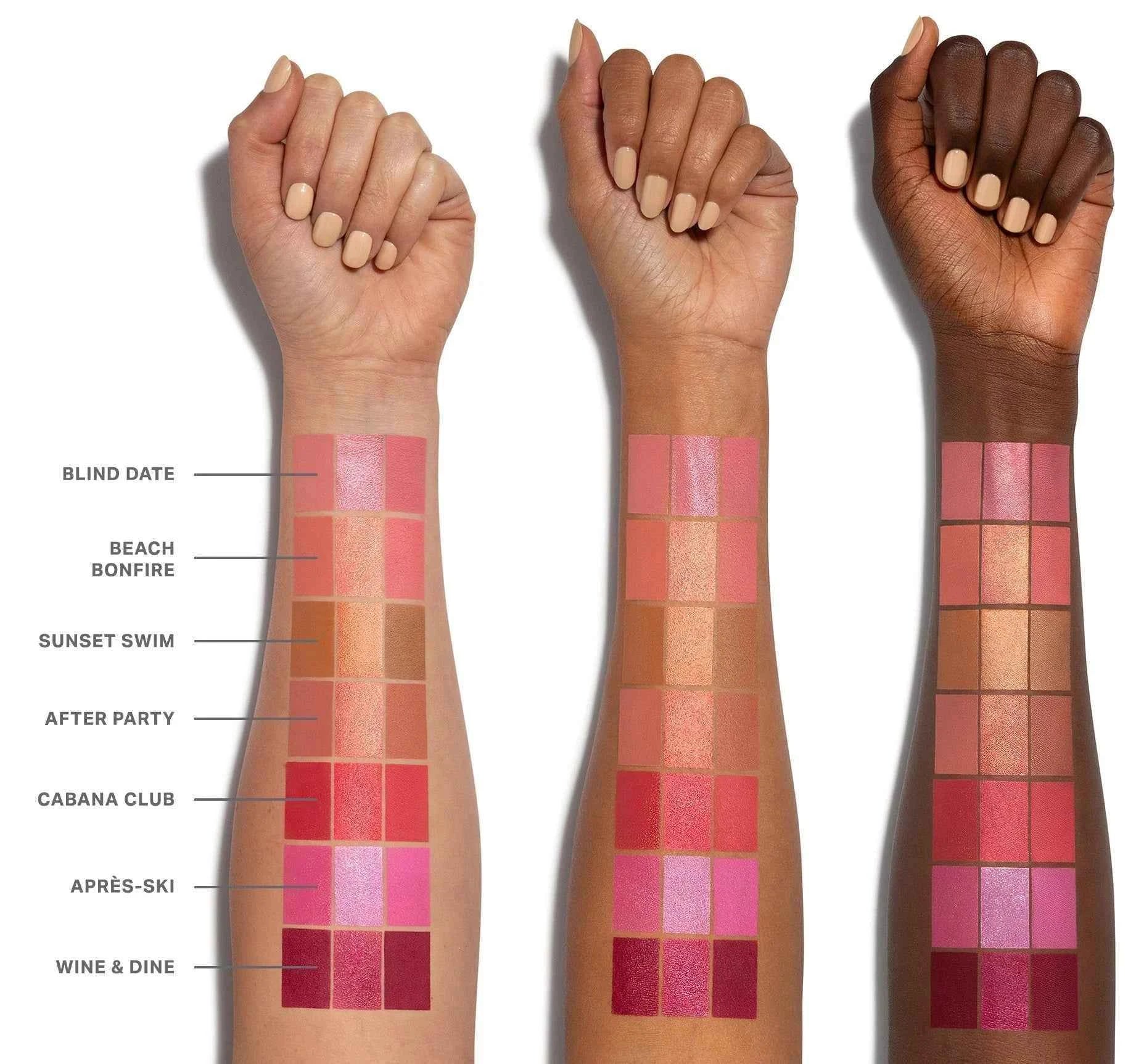 Morphe Cheek Thrills Multi-Finish Face Trio Blind Date - The Powder Room