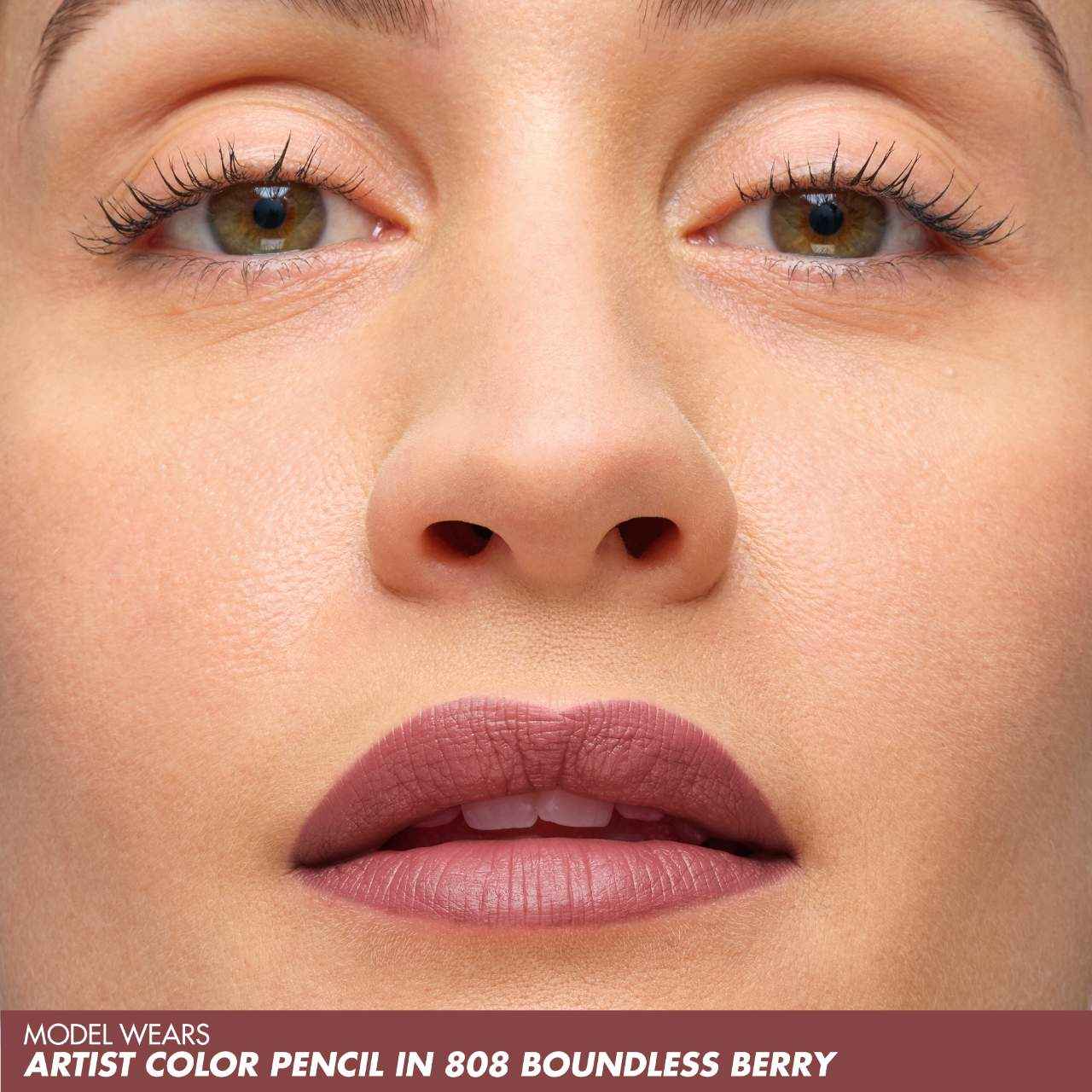 MAKE UP FOR EVER  Artist Color Pencil Long-Lasting Lip Liner -808 Boundless Berry - The Powder Room