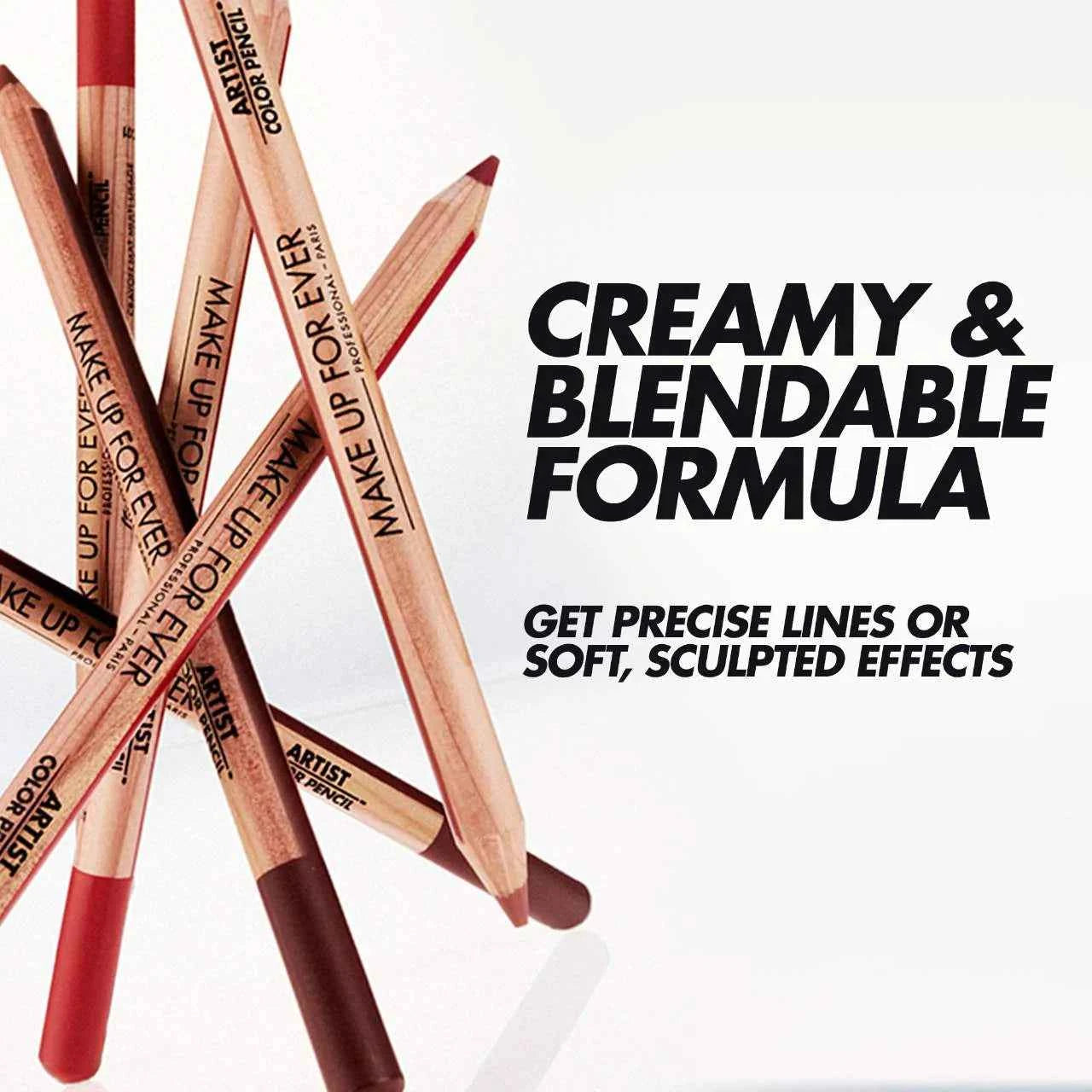 MAKE UP FOR EVER  Artist Color Pencil Long-Lasting Lip Liner -808 Boundless Berry - The Powder Room