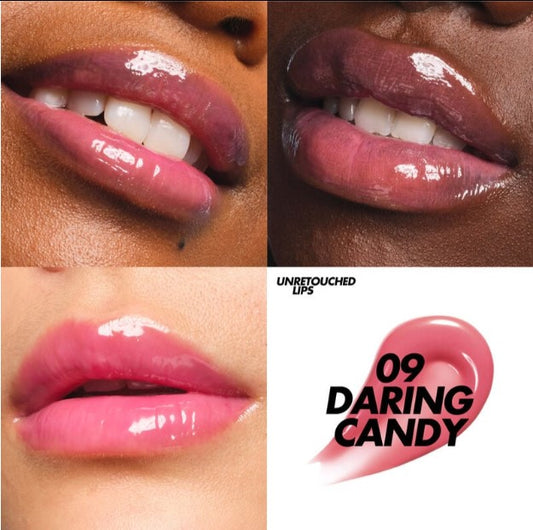 Make Up Forever Super Boost Lip Gloss 12 Hour Moisturizing & Plumping Lip Gloss - Daring Candy 09 - The Powder Room