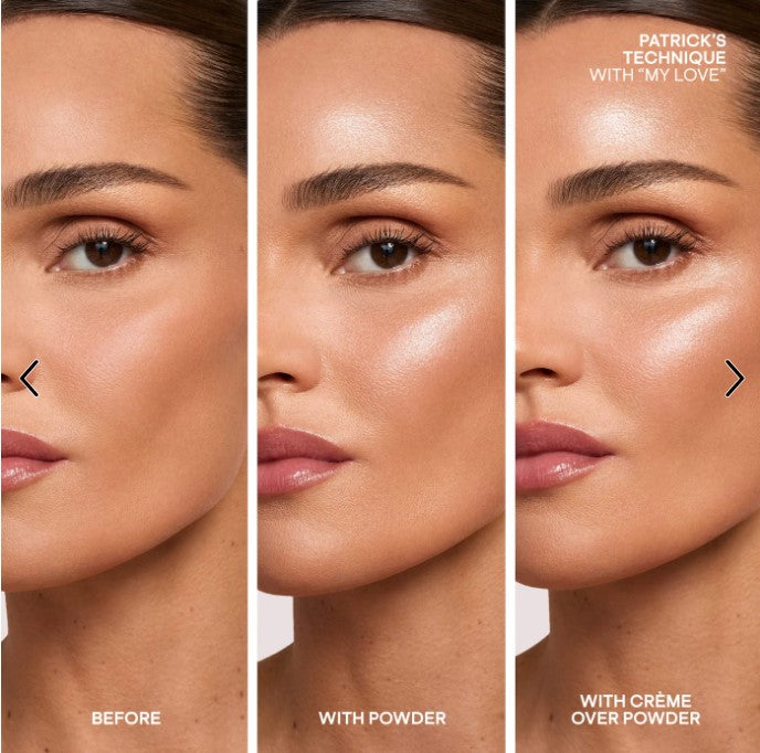 Patrick Ta Major Glow Crème & Powder Light Reflecting Highlighter - Shade: My Love - The Powder Room