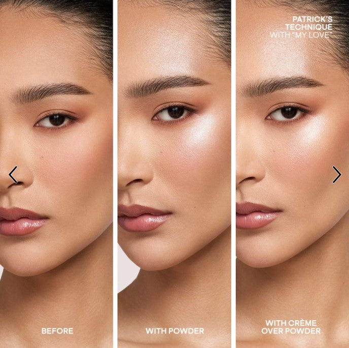 Patrick Ta Major Glow Crème & Powder Light Reflecting Highlighter - Shade: My Love - The Powder Room