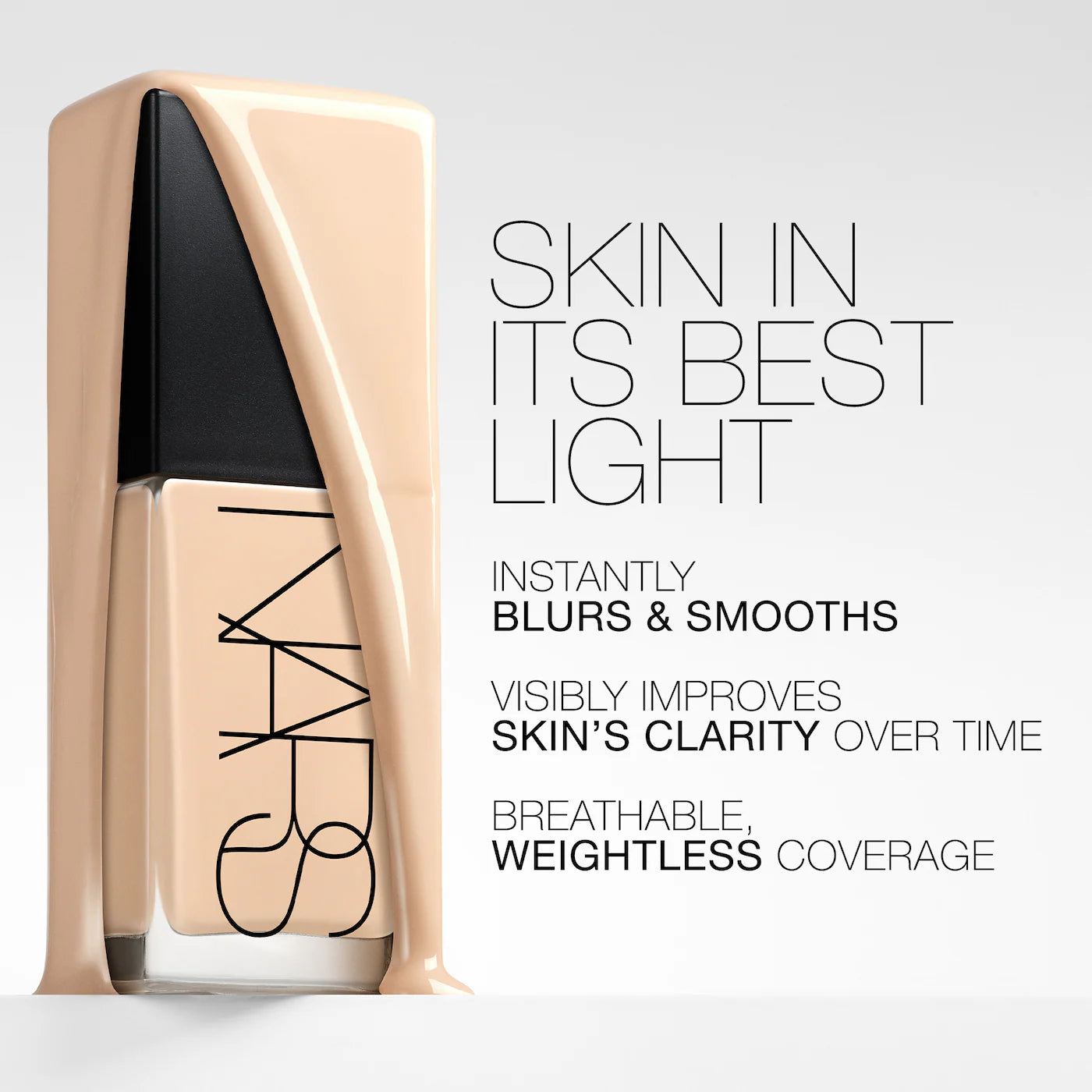 NARS Light Reflecting Advanced Skincare Foundation with radiant natural finish
