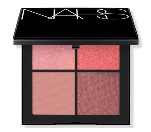 NARS Basic Instincts Cheek Quad I limited edition blush palette with Orgasm Orgasm X Behave and Dolce Vita shades