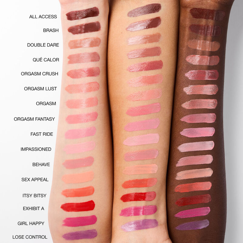 NARS Insatiable Liquid Blush Mini shade Orgasm Fantasy travel size glowing liquid blush cheek color