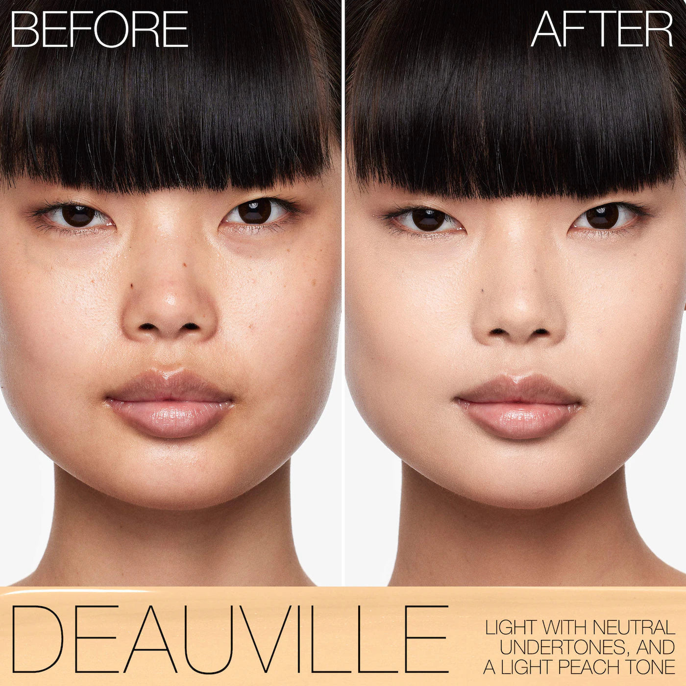 NARS Natural Matte Longwear Pore Blurring Medium-to-Full Coverage Foundation – Color: DEAUVILLE L4