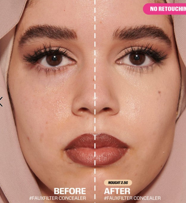 Huda Beauty #FauxFilter Luminous Matte Concealer - Nougat 2.5 - The Powder Room