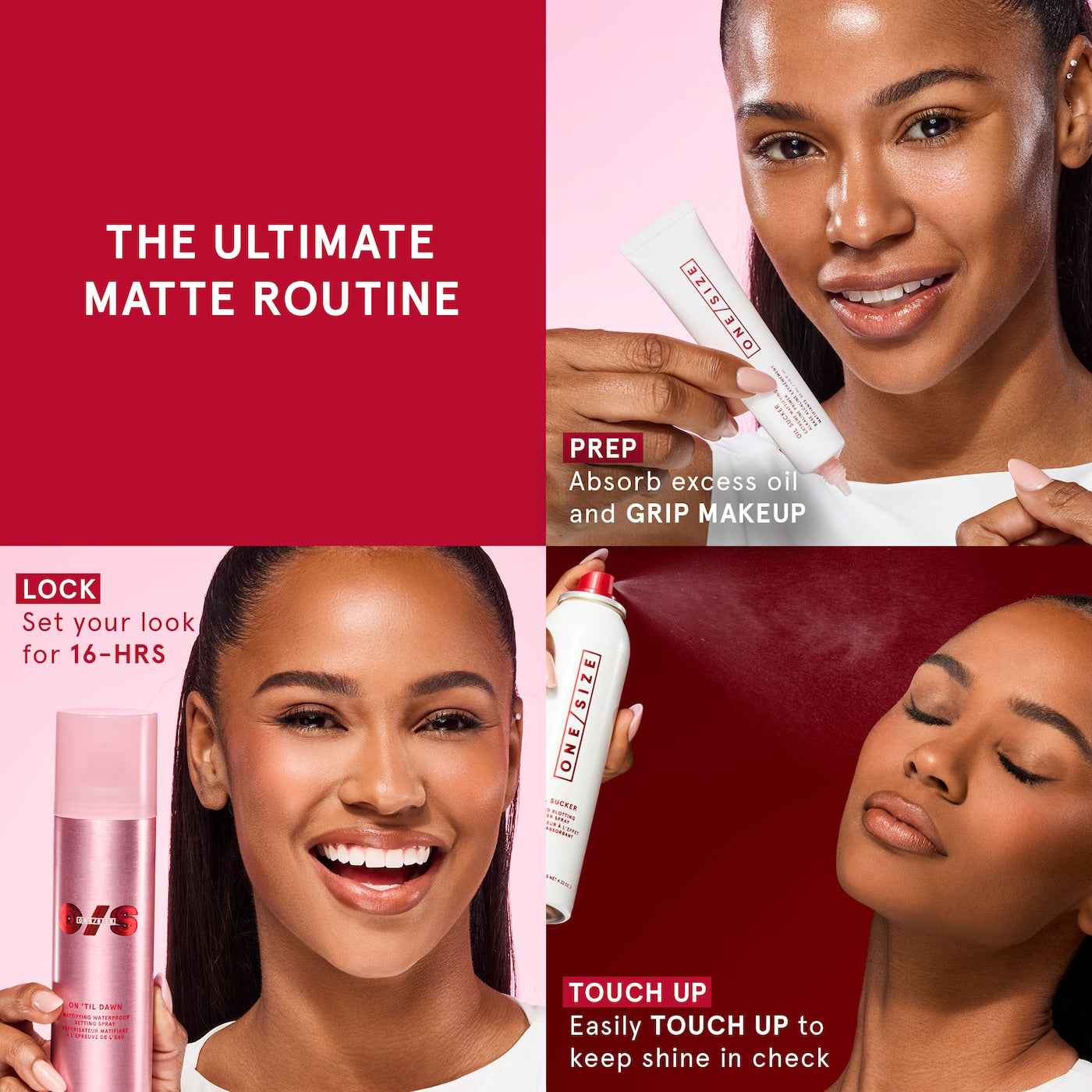 ONE/SIZE by Patrick Starrr Oil Sucker Liquid Blotting Paper Touch Up Spray