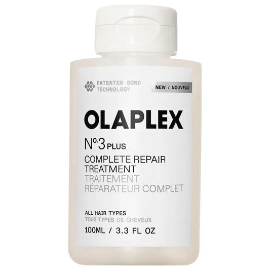 Olaplex No.3PLUS Complete Bond Repair Pre-Shampoo Hair Treatment Mask bond building technology 3 minute repair stronger softer hair