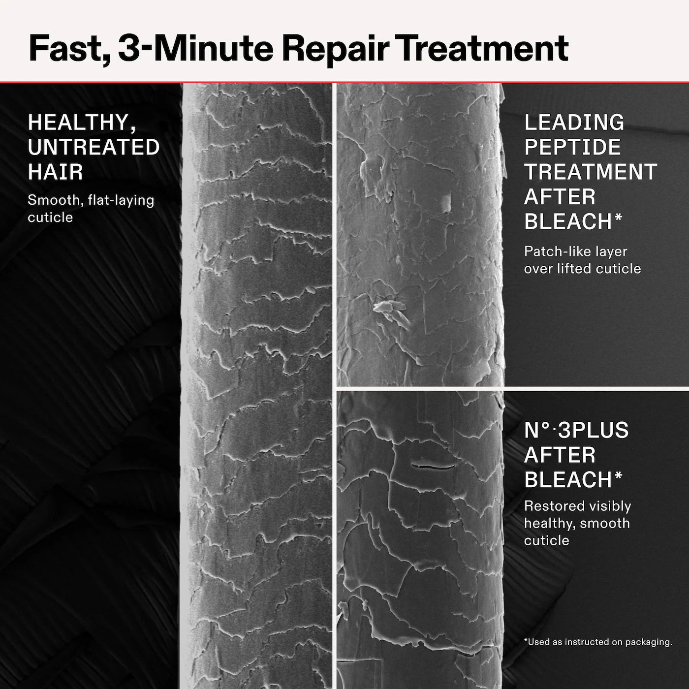 Olaplex No.3PLUS Complete Bond Repair Pre-Shampoo Hair Treatment Mask bond building technology 3 minute repair stronger softer hair