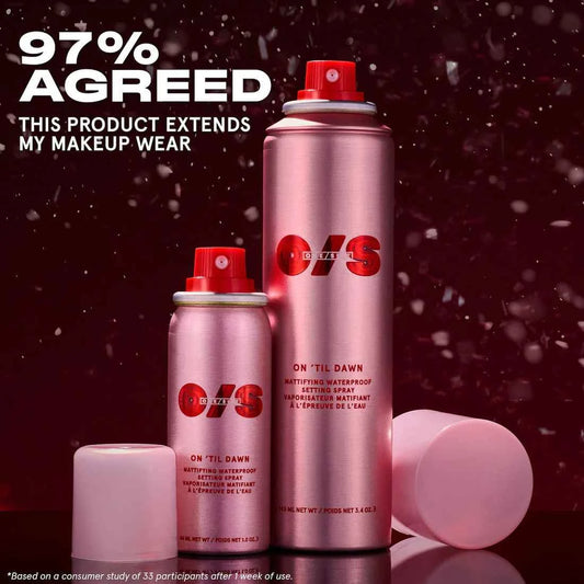 ONE/SIZE by Patrick Starrr On 'Til Dawn Mattifying Waterproof Setting Spray Big & Bitty Duo - The Powder Room