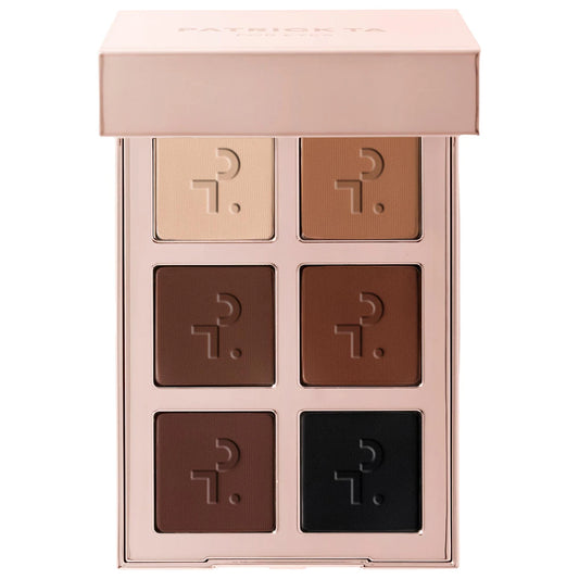 Patrick Ta Major Dimension Essential Artistry Edit Eyeshadow Palette Deep rich neutral glam palette