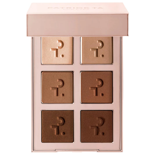 Patrick Ta Major Dimension Essential Artistry Edit Eyeshadow Palette Medium neutral glam palette