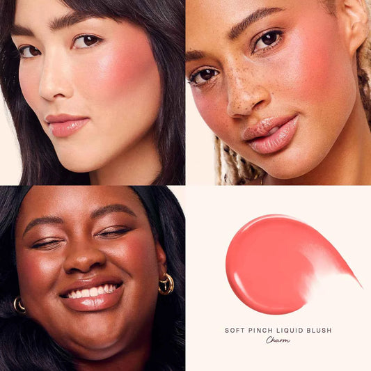 Rare Beauty by Selena Gomez Mini Soft Pinch Liquid Blush Shade: Charm 3.2ml