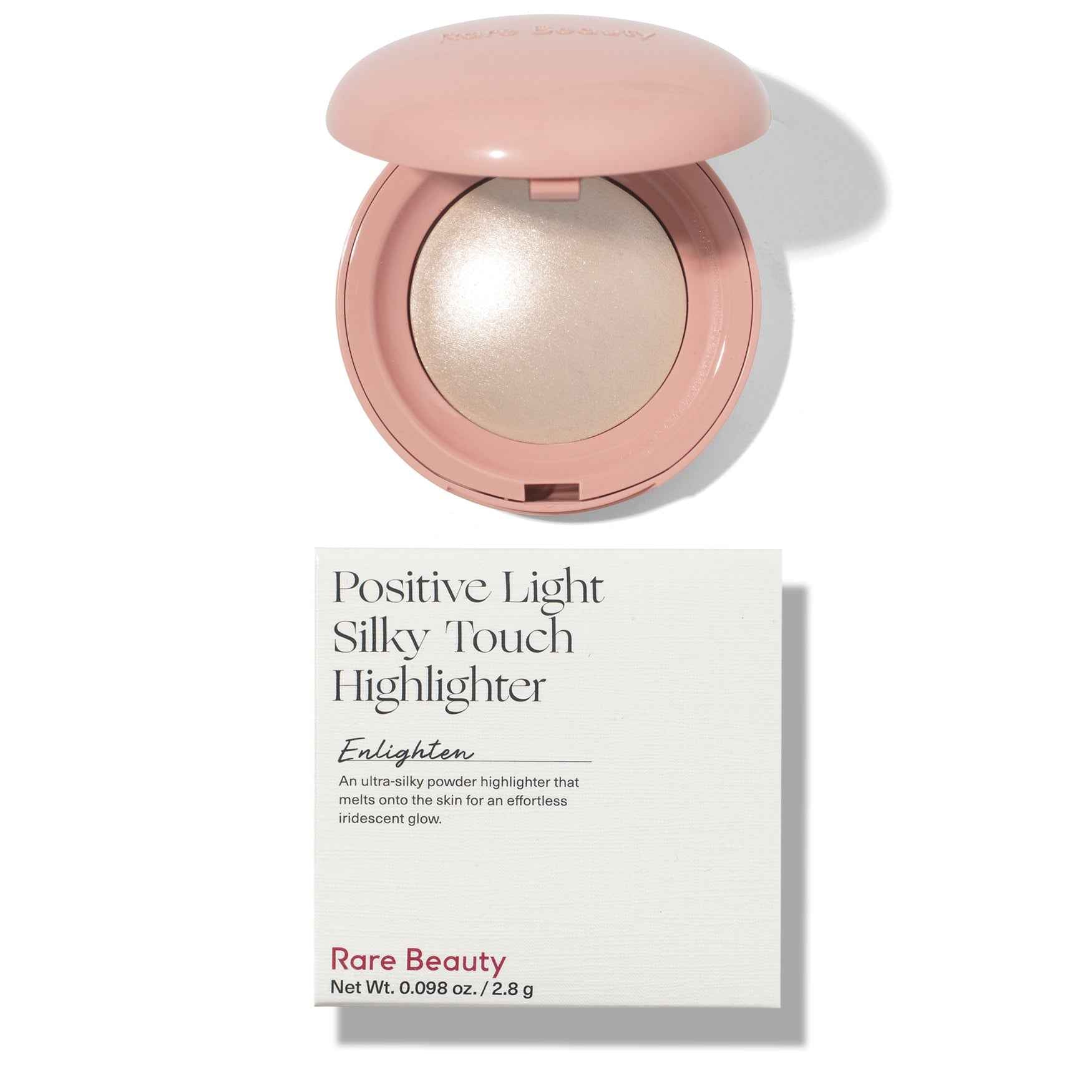 RARE BEAUTY SILKY TOUCH HIGHLIGHTER - ENLIGHTEN - The Powder Room ...