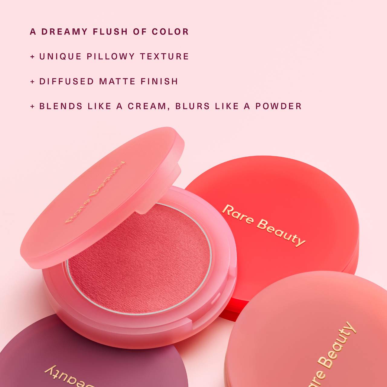 Rare Beauty by Selena Gomez Soft Pinch Matte Bouncy Blush – Shade: Happy