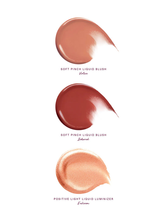 Rare Beauty Mini Blush & Luminize Trio Limited Edition - The Powder Room