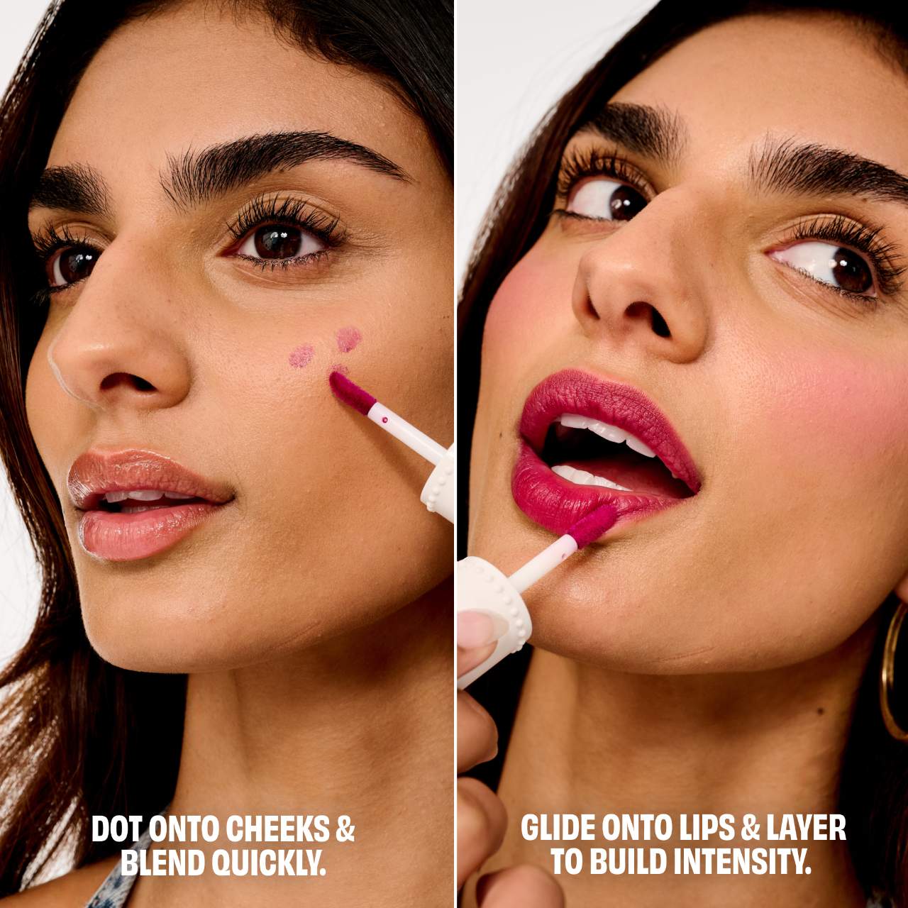Benefit Cosmetics Benetint Liquid Lip Tint Cheek Stain Raspberry raspberry tinted lip cheek stain