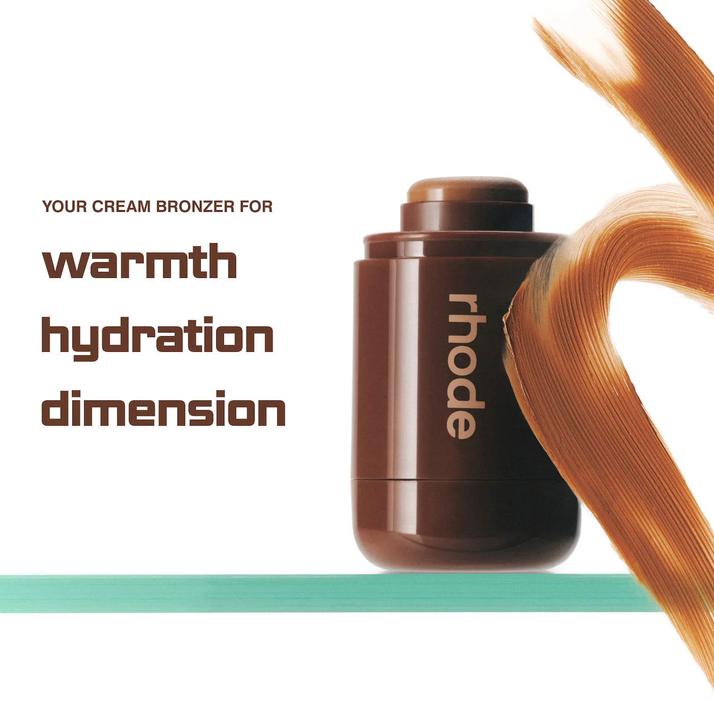 Rhode Pocket Bronze Long-Wearing Cream Bronzer – Sip (0.18 oz / 5.3 g)