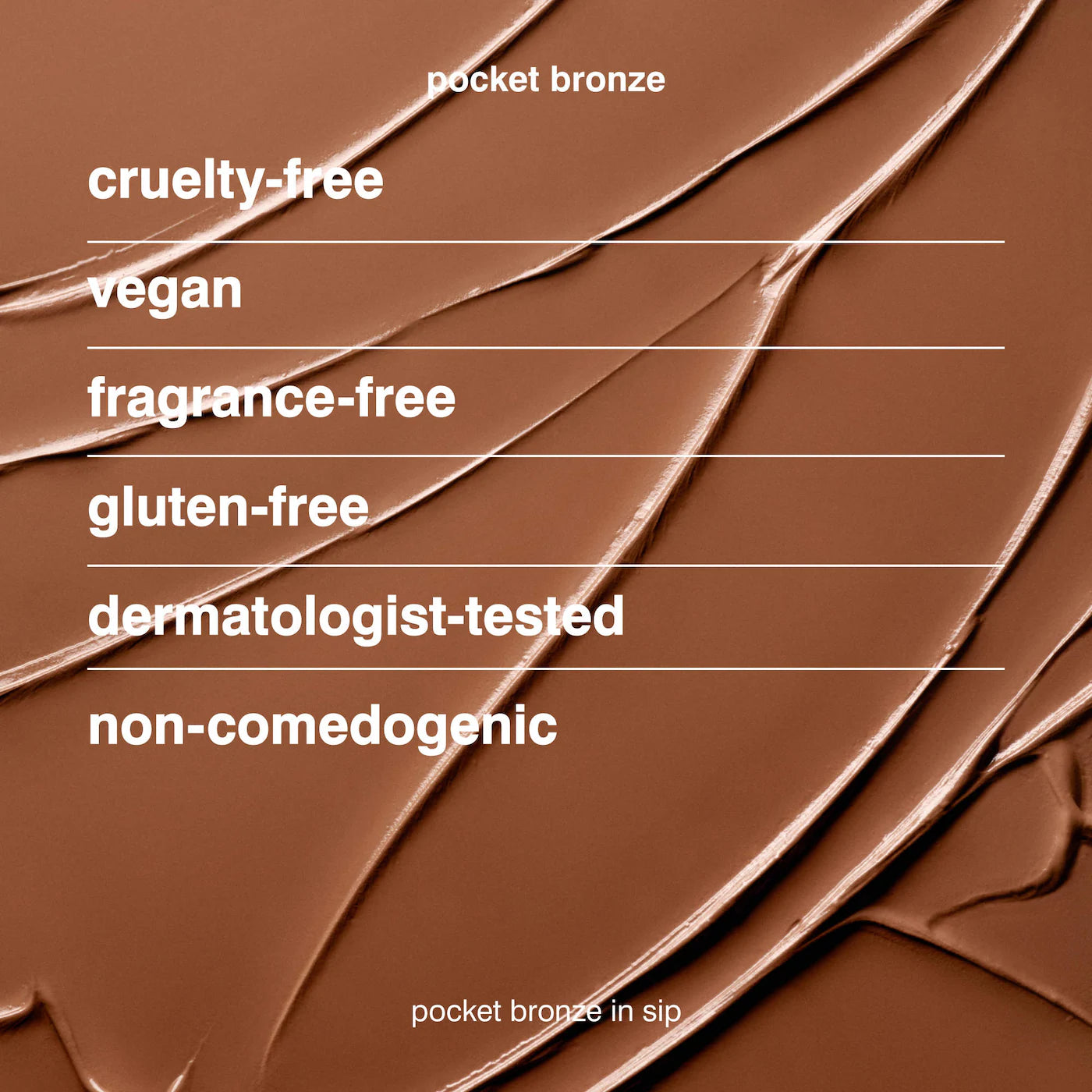 Rhode Pocket Bronze Long-Wearing Cream Bronzer – Sip (0.18 oz / 5.3 g)