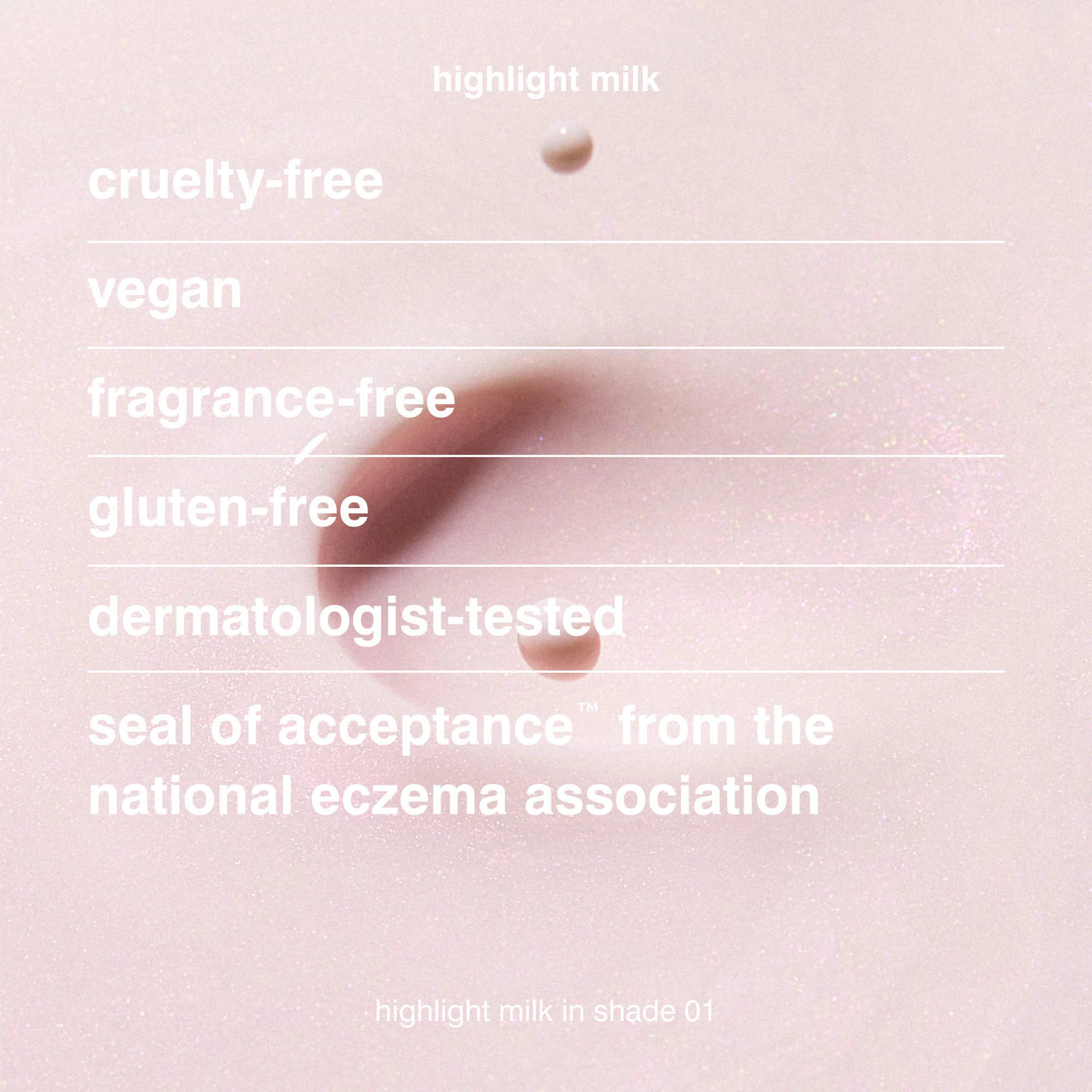 Rhode Highlight Milk Multipurpose Luminizer 01 Pearly Pink dewy glass skin glow luminizer