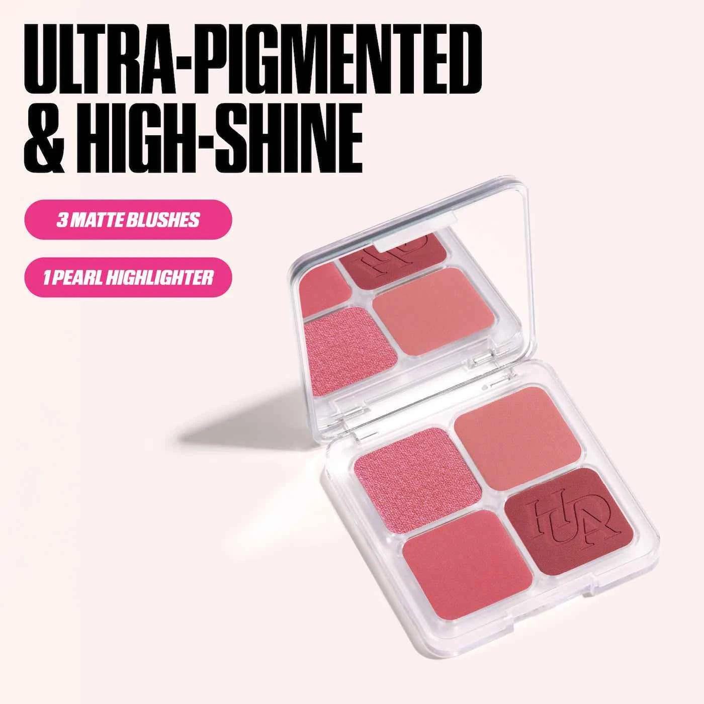 HUDA BEAUTY Blush Filter Blurring Blushlighters Palette - Rose Berry - The Powder Room