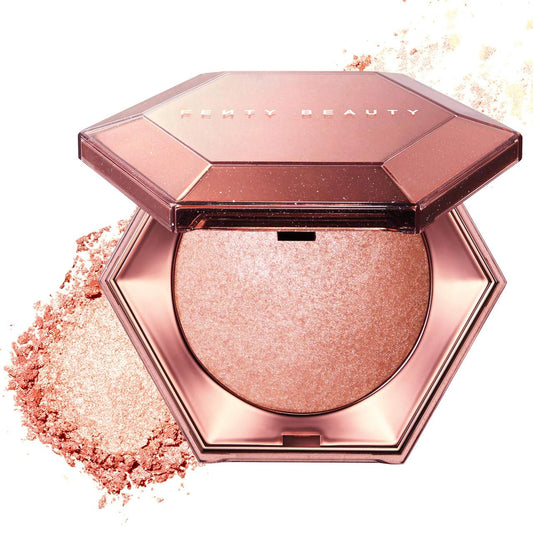 Fenty Beauty Diamond Bomb All-Over Diamond Veil Highlighter – Rosé Rave