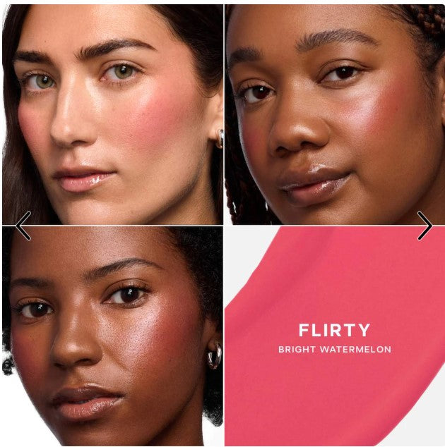 Saie Dew Blush - Flirty - Full size - The Powder Room