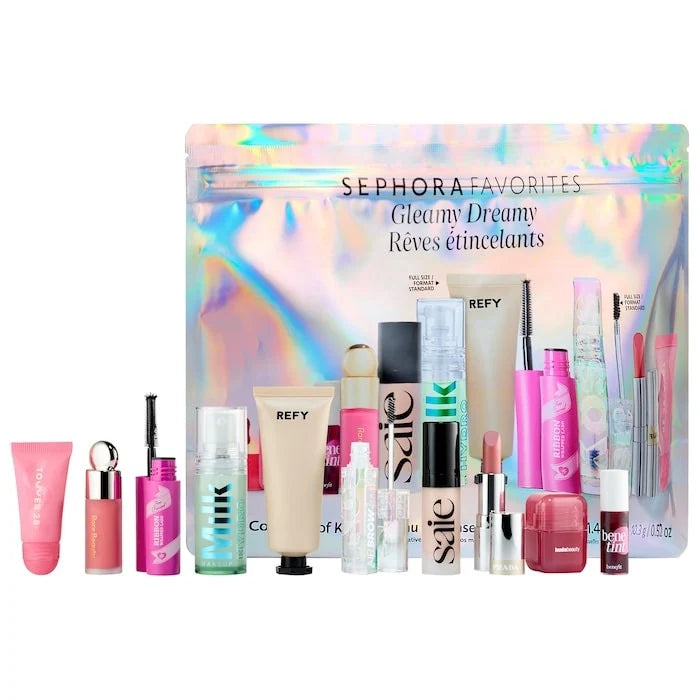 SEPHORA FAVORITES Gleamy Dreamy Makeup Value Set curated glow enhancing makeup collection