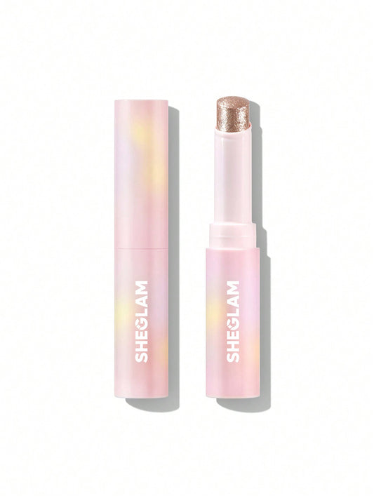 Sheglam Crystal Jelly Glaze Eye Shadow Stick - Starlit Silver - The Powder Room