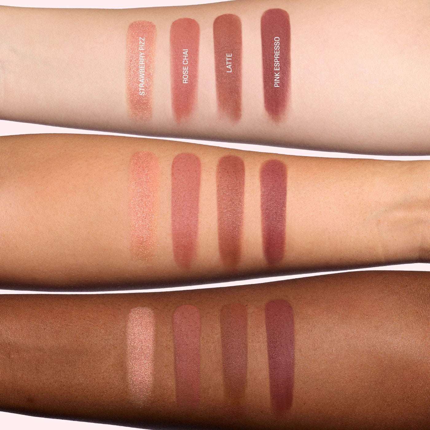 Huda Beauty Blush Filter Blurring Blushlighters Palette Strawberry Latte blush and highlighter palette
