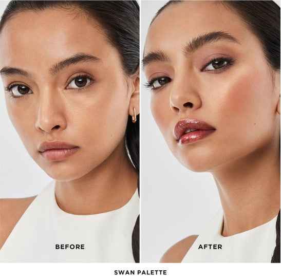 Hourglass Ambient Lighting Edit Unlocked Palette - Swan - The Powder Room