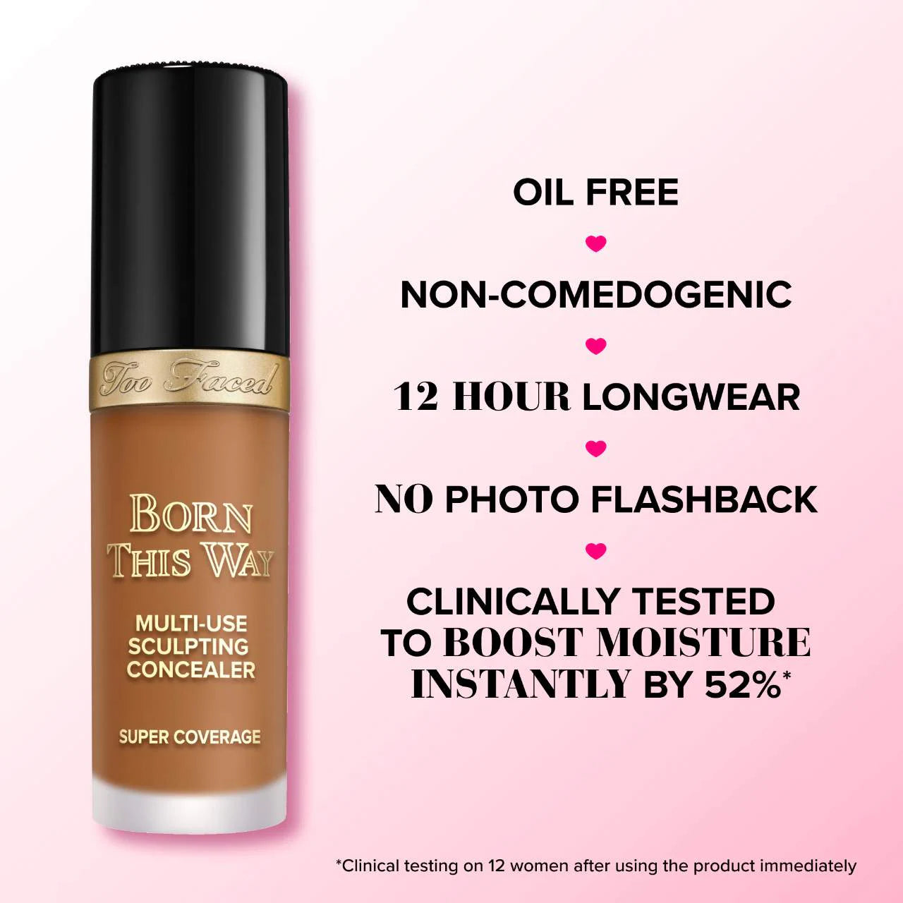 Too Faced Born This Way Super Coverage Multi-Use Concealer hydrating full coverage concealer