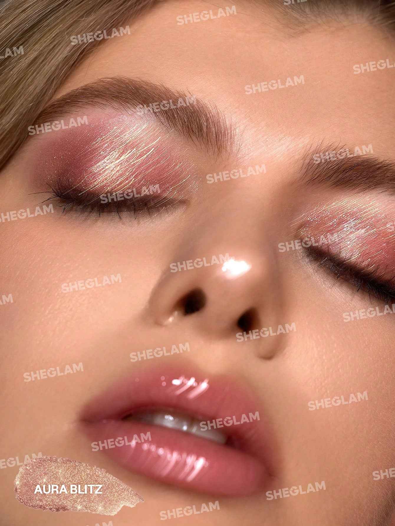 Sheglam Crystal Jelly Glaze Eye Shadow Stick  - Fuchsia Fun - The Powder Room