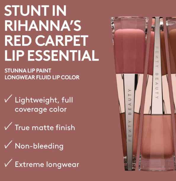 Fenty Beauty Stunna Lip Paint Longwear Fluid Lip Color - Uncuffed - The Powder Room