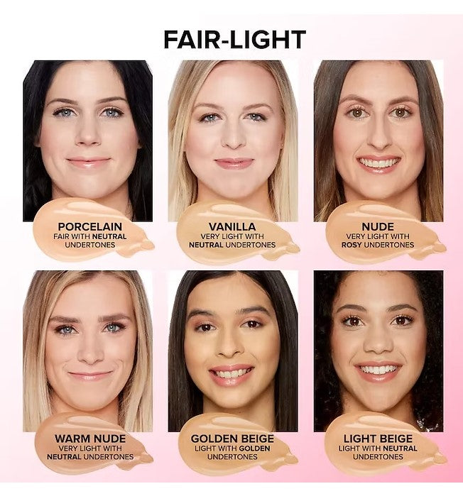 Too Faced Born This Way Flawless Coverage Natural Finish Foundation - Oil free - Shade: Nude - The Powder Room (Copy)